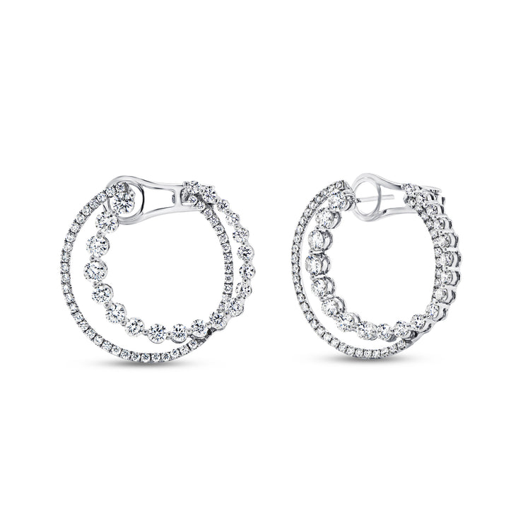 Uneek Timeless Collection Stud Earrings