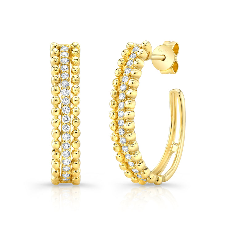 Uneek Chatterley Collection Hoop Earrings