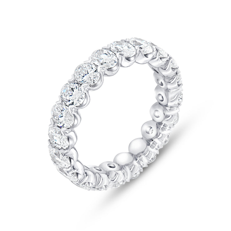 Uneek Eternity Collection Eternity Oval Diamond Eternity Ring