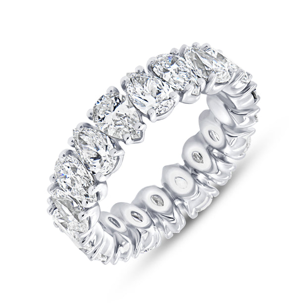 Uneek Eternity Collection Eternity Pear Eternity Ring