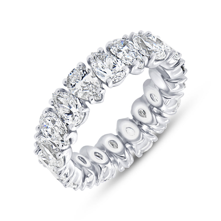 Uneek Eternity Collection Eternity Pear Eternity Ring