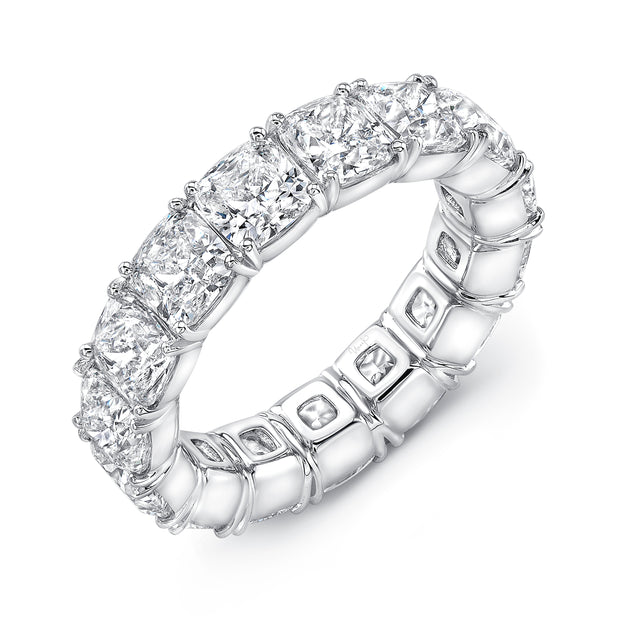 Uneek Eternity Collection Eternity Cushion Diamond Eternity Ring