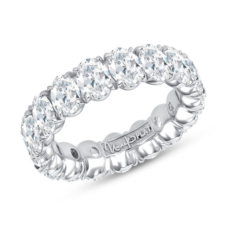 Uneek Eternity Collection Eternity Oval Eternity Ring