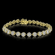 Bracelet in 18k Gold with Diamonds