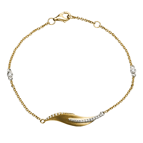 Bracelet in 18k Gold with Diamonds