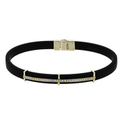Gent Bracelet in 14k Gold with Diamonds