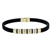 Gent Bracelet in 14k Gold with Diamonds