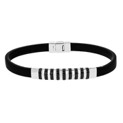 Gent Bracelet in 14k Gold with Diamonds