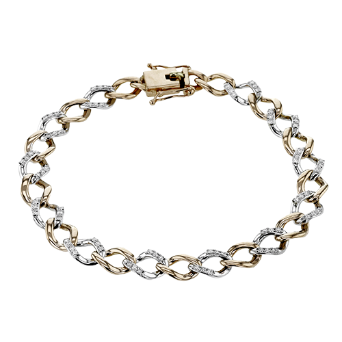 Bracelet in 18k Gold with Diamonds