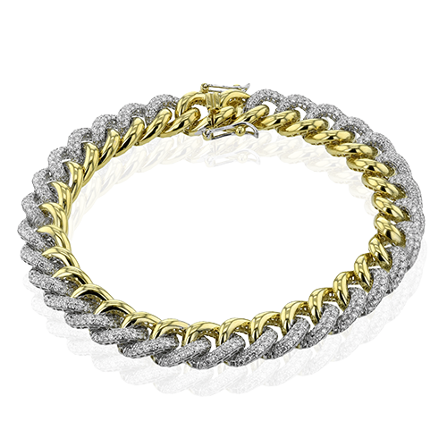 Bracelet in 18k Gold with Diamonds