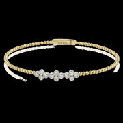 Bangle in 18k Gold with Diamonds