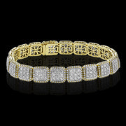Bracelet in 18k Gold with Diamonds