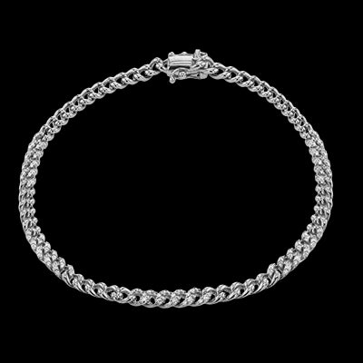 Bracelet in 18k Gold with Diamonds