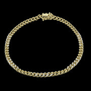 Bracelet in 18k Gold with Diamonds