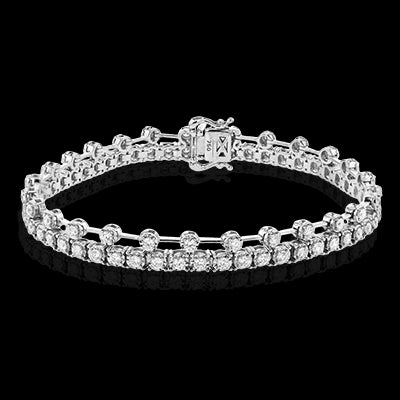 Bracelet in 18k Gold with Diamonds