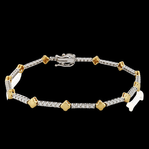 Bracelet in 18k Gold with Diamonds