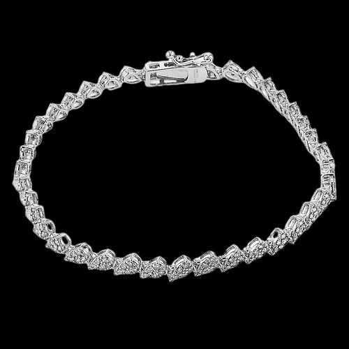 Bracelet in 18k Gold with Diamonds