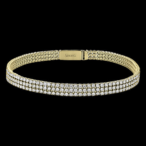 Bracelet in 18k Gold with Diamonds