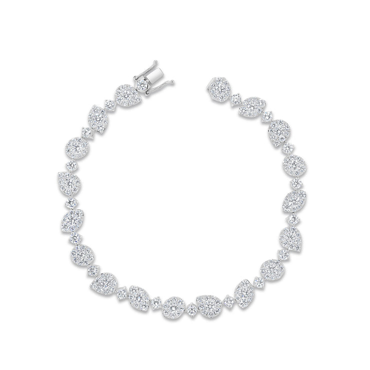 Uneek Cluster Link Bracelet