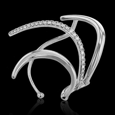 Earring in 18k Gold with Diamonds