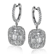 Earring in 18k Gold with Diamonds