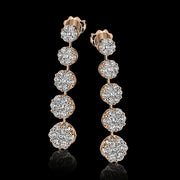 Earring in 18k Gold with Diamonds