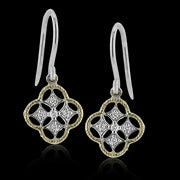 Earring in 18k Gold with Diamonds