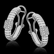 Earring in 18k Gold with Diamonds