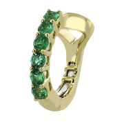 Color Earring in 18k Gold
