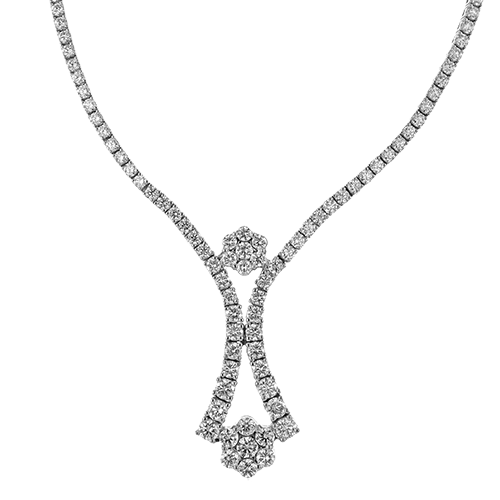 Necklace in 18k Gold with Diamonds