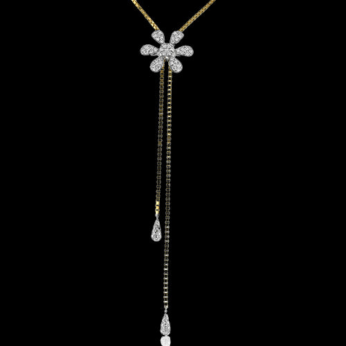 Necklace in 18k Gold with Diamonds