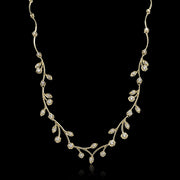Necklace in 14k Gold with Diamonds