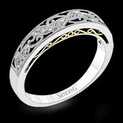 Anniversary Ring in 18k Gold with Diamonds