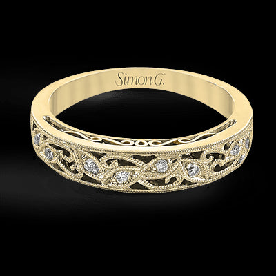 Anniversary Ring in 18k Gold with Diamonds