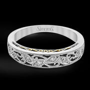 Anniversary Ring in 18k Gold with Diamonds