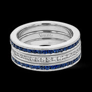 Anniversary Ring in 18k Gold with Diamonds