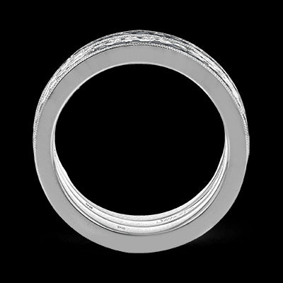 Anniversary Ring in 18k Gold with Diamonds