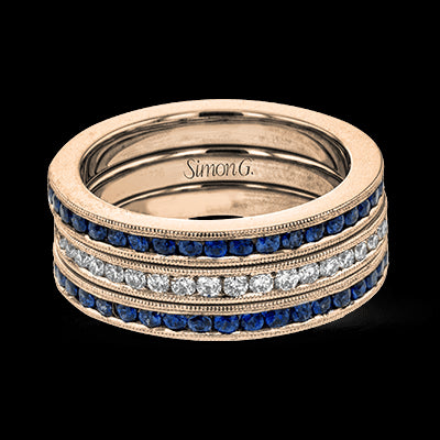 Anniversary Ring in 18k Gold with Diamonds