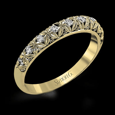 Anniversary Ring in 18k Gold with Diamonds