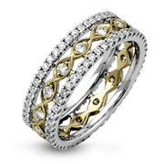 Anniversary Ring in 18k Gold with Diamonds