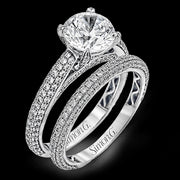 Wedding Set in 18k Gold with Diamonds