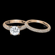Wedding Set in 18k Gold with Diamonds