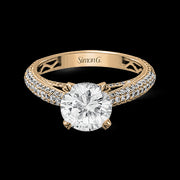 Wedding Set in 18k Gold with Diamonds
