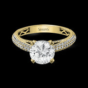 Wedding Set in 18k Gold with Diamonds
