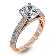 Wedding Set in 18k Gold with Diamonds