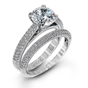 Wedding Set in 18k Gold with Diamonds