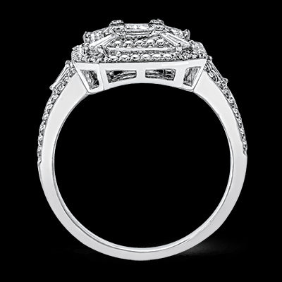 Right Hand Ring in 18k Gold with Diamonds