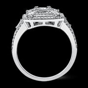 Right Hand Ring in 18k Gold with Diamonds