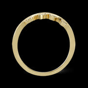 Right Hand Ring in 18k Gold with Diamonds
