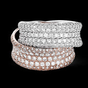 Right Hand Ring in 18k Gold with Diamonds